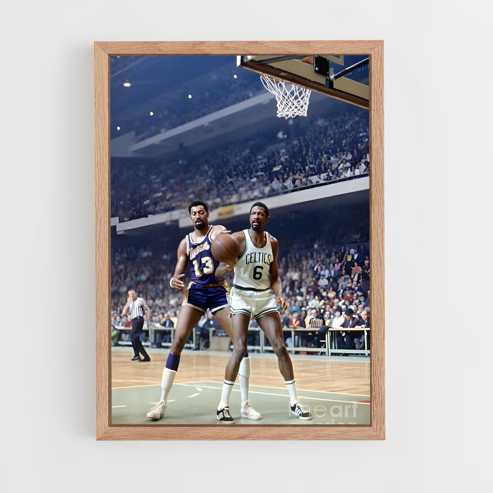 Poster L'Envol de Wilt – affiche Basketball (vue 4)